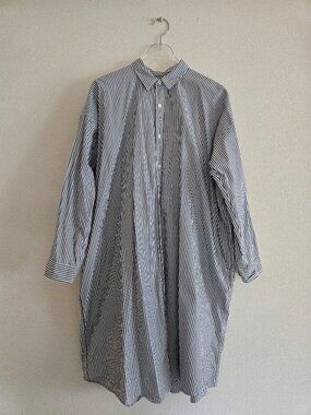 Newer Stripe Shirt Dress